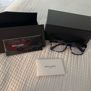 Alain Mikli mens optical glasses